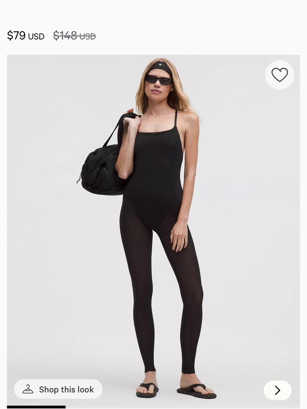 lululemon mesh-leg bodysuit